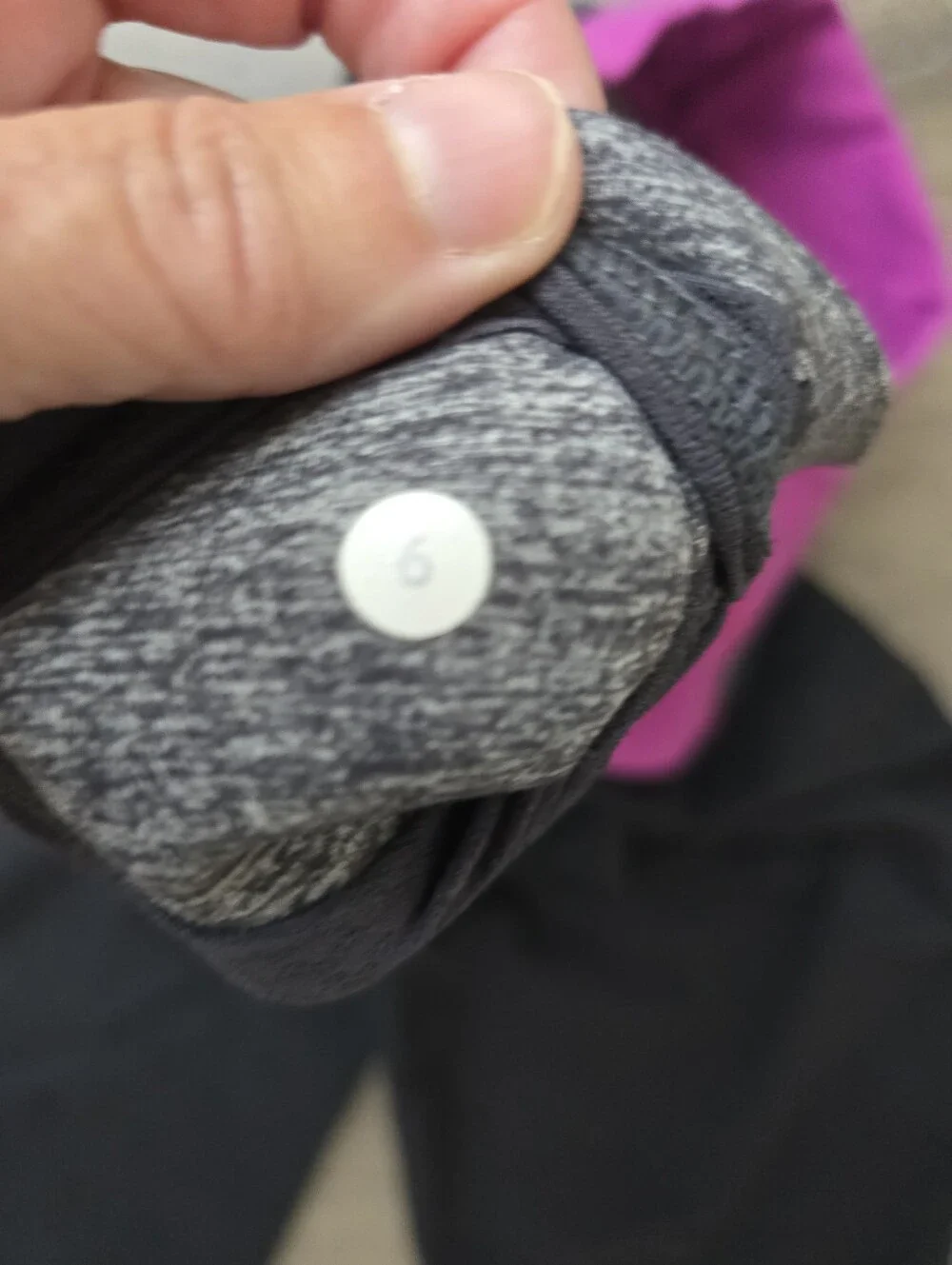 Lululemon Astro Crop Leggings Size 6 Crossover Waistband
